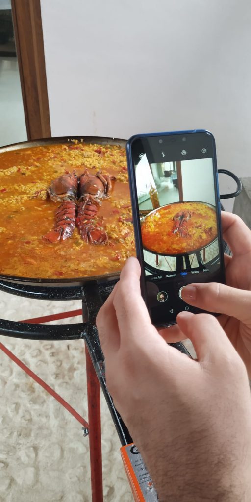 Paellas gigantes gourmet a domicilio en Madrid