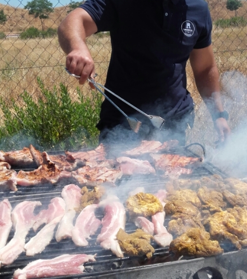 Men&uacute;s catering de barbacoa