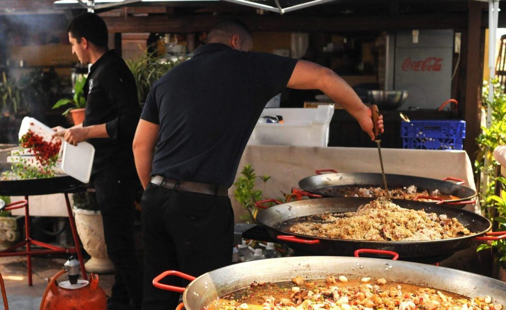 Todo tipo de eventos, fiestas y celebraciones con paella gigante