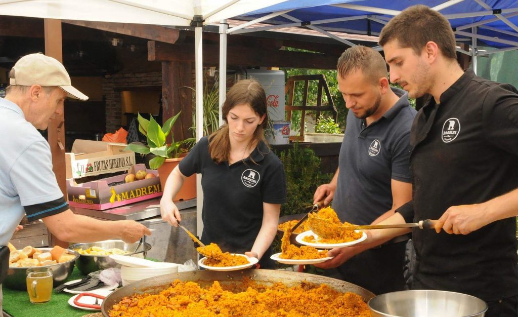 Paellas gigantes en Madrid